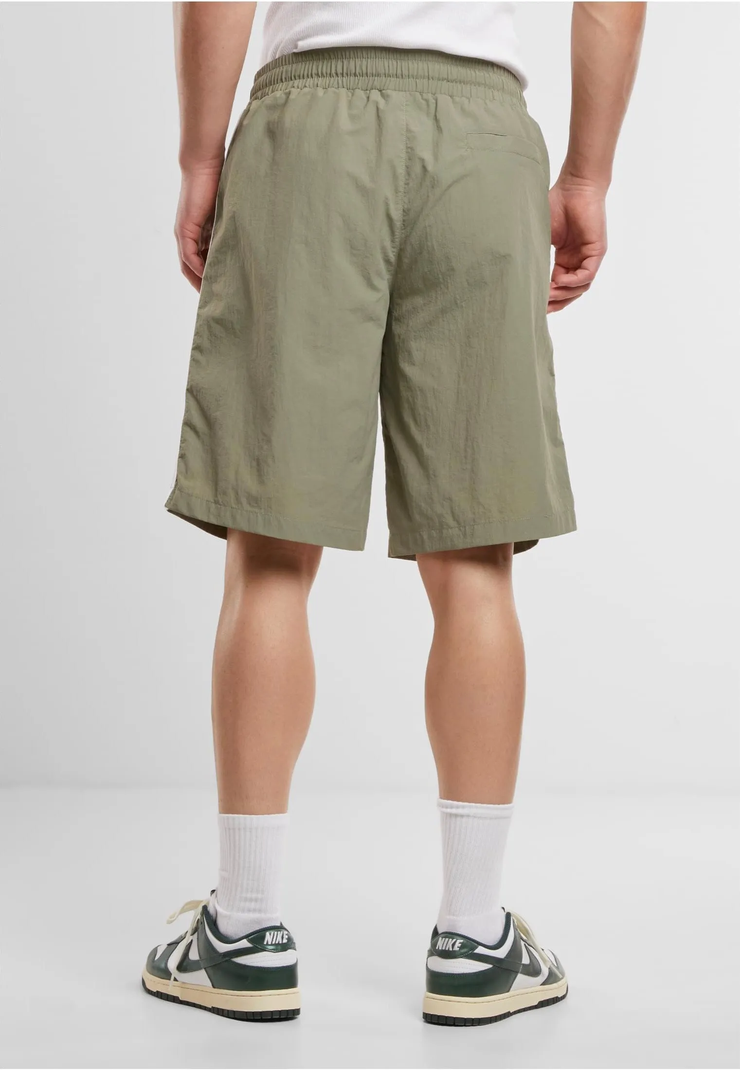 Urban Classics - Patched Stripe Paleolive - Board Shorts