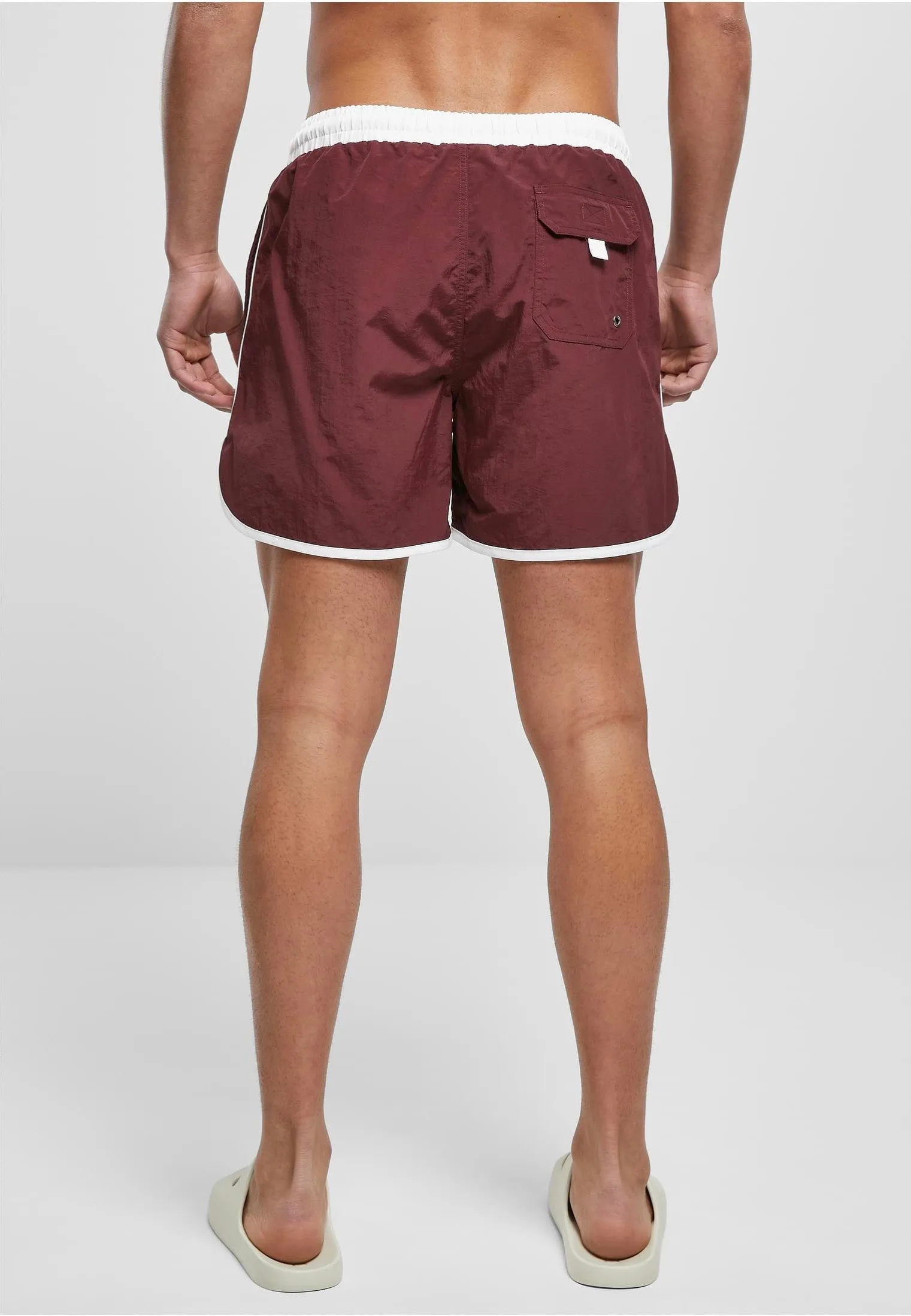 Urban Classics - Retro White/Cherry - Board Shorts