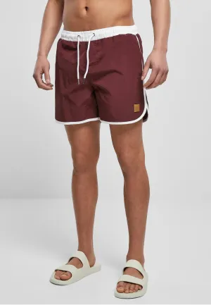 Urban Classics - Retro White/Cherry - Board Shorts