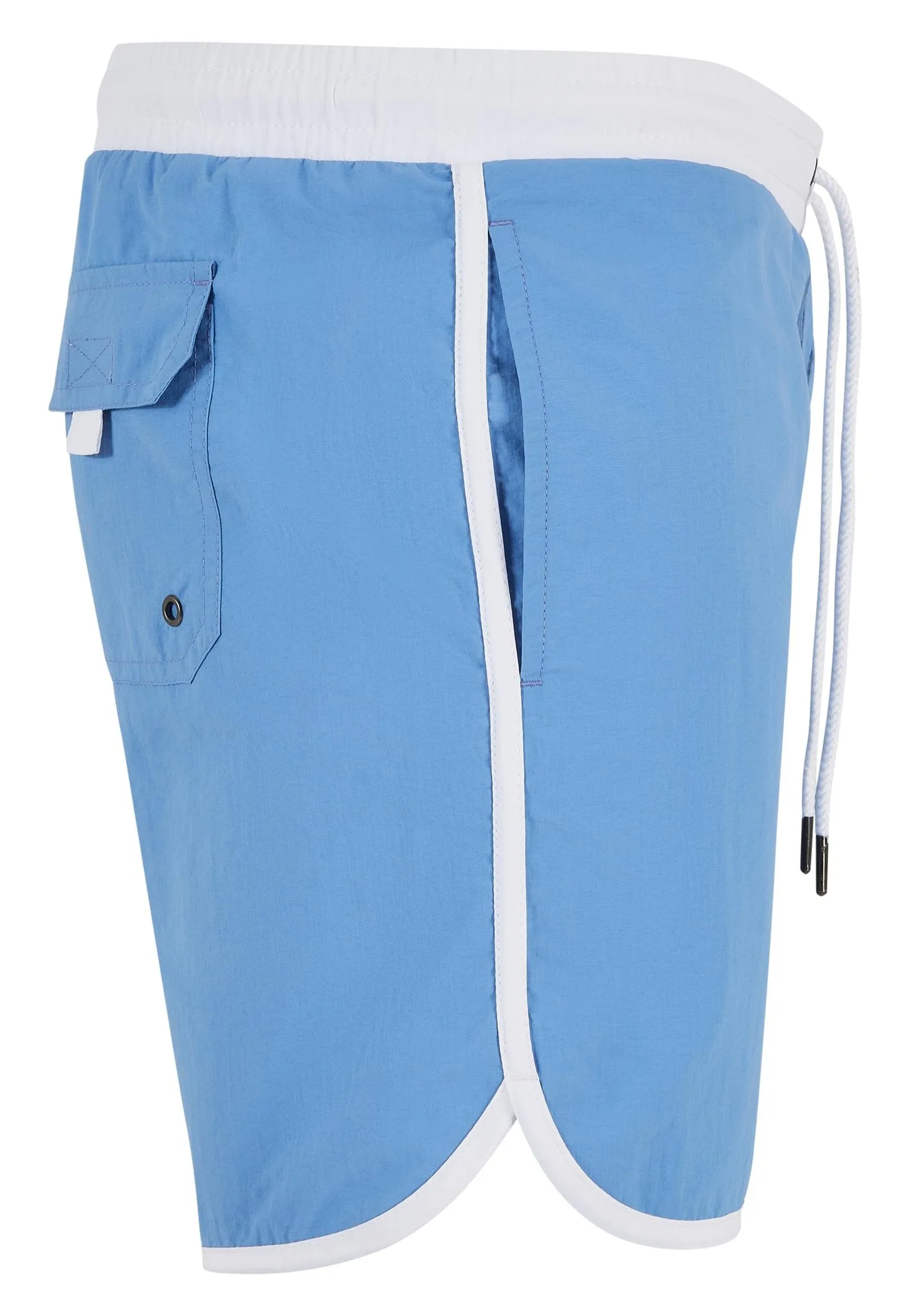 Urban Classics - Retro White/Horizonblue - Board Shorts