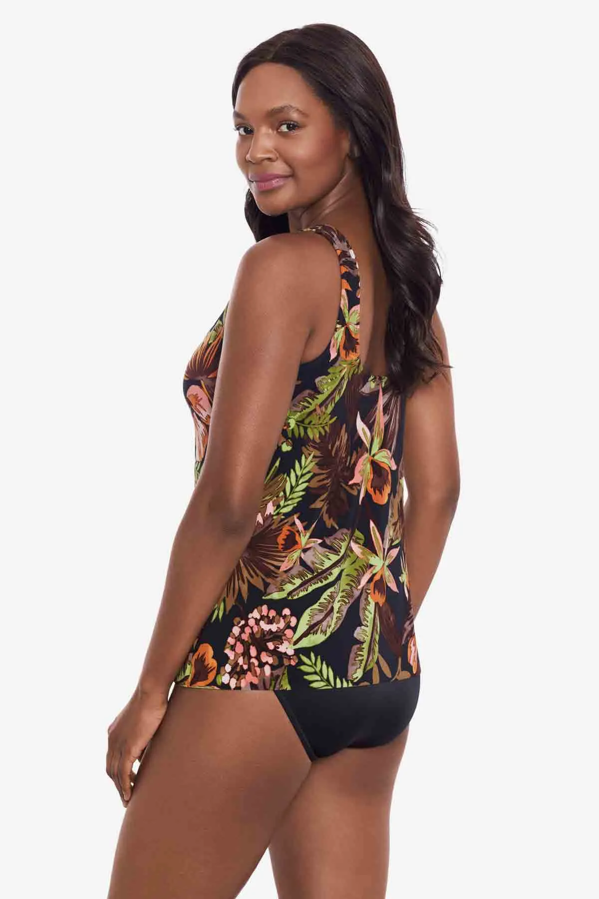 Ursula Tankini Top in Botanico