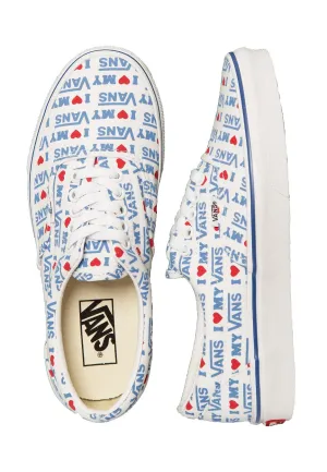 Vans - Era I Heart Vans True White - Girl Shoes