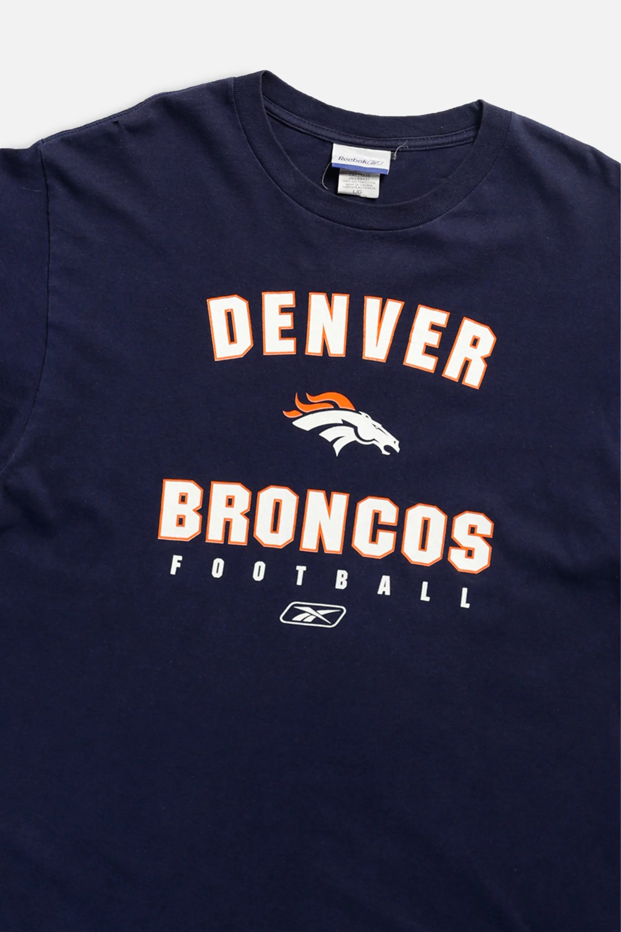 Vintage Denver Broncos NFL Tee - L Frankie