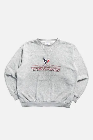 Vintage Houston Texans NFL Sweatshirt - L Frankie