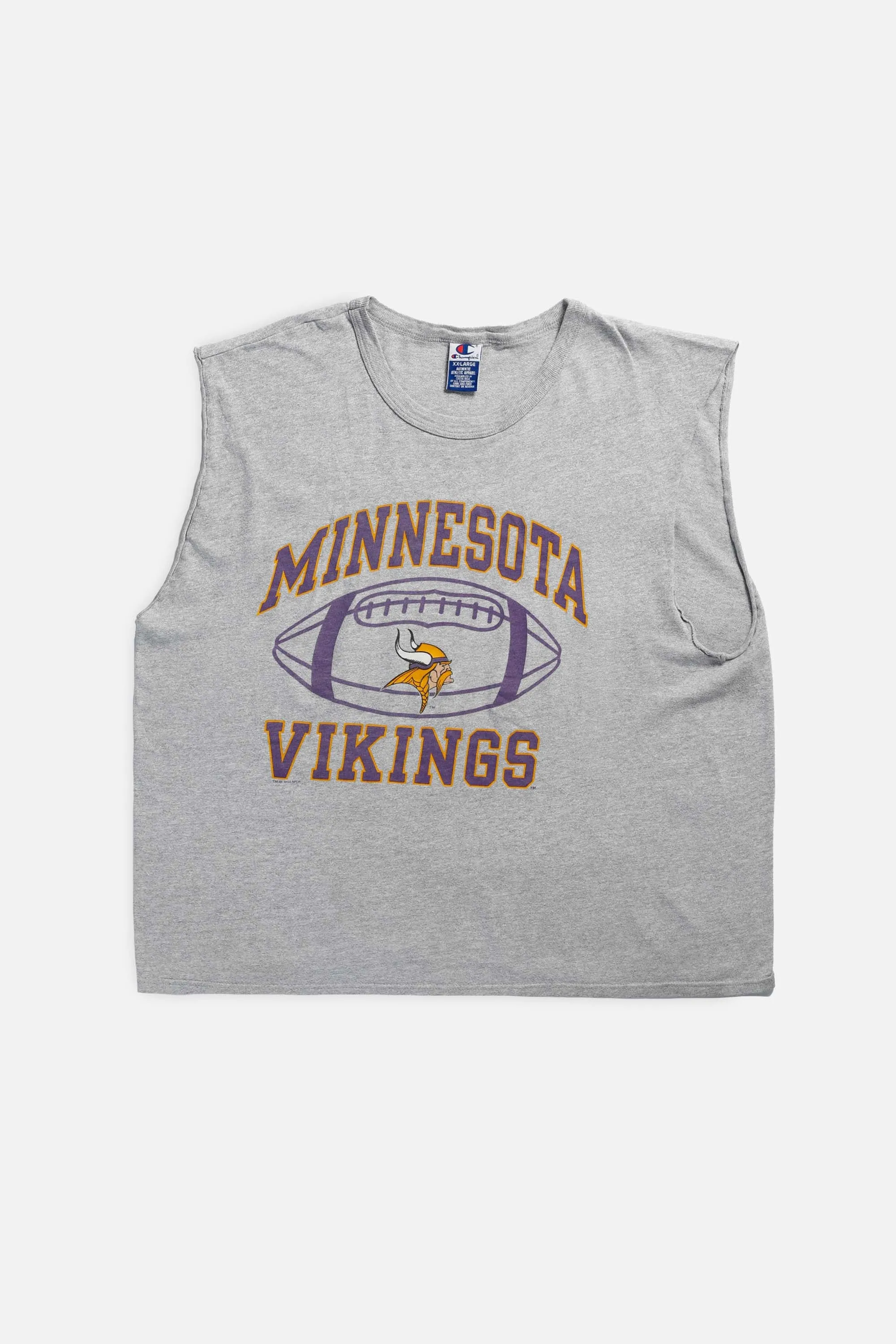Vintage Minnesota Vikings NFL Sleeveless Tee - XL Frankie