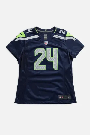 Vintage Seattle Seahawks NFL Jersey - L Frankie