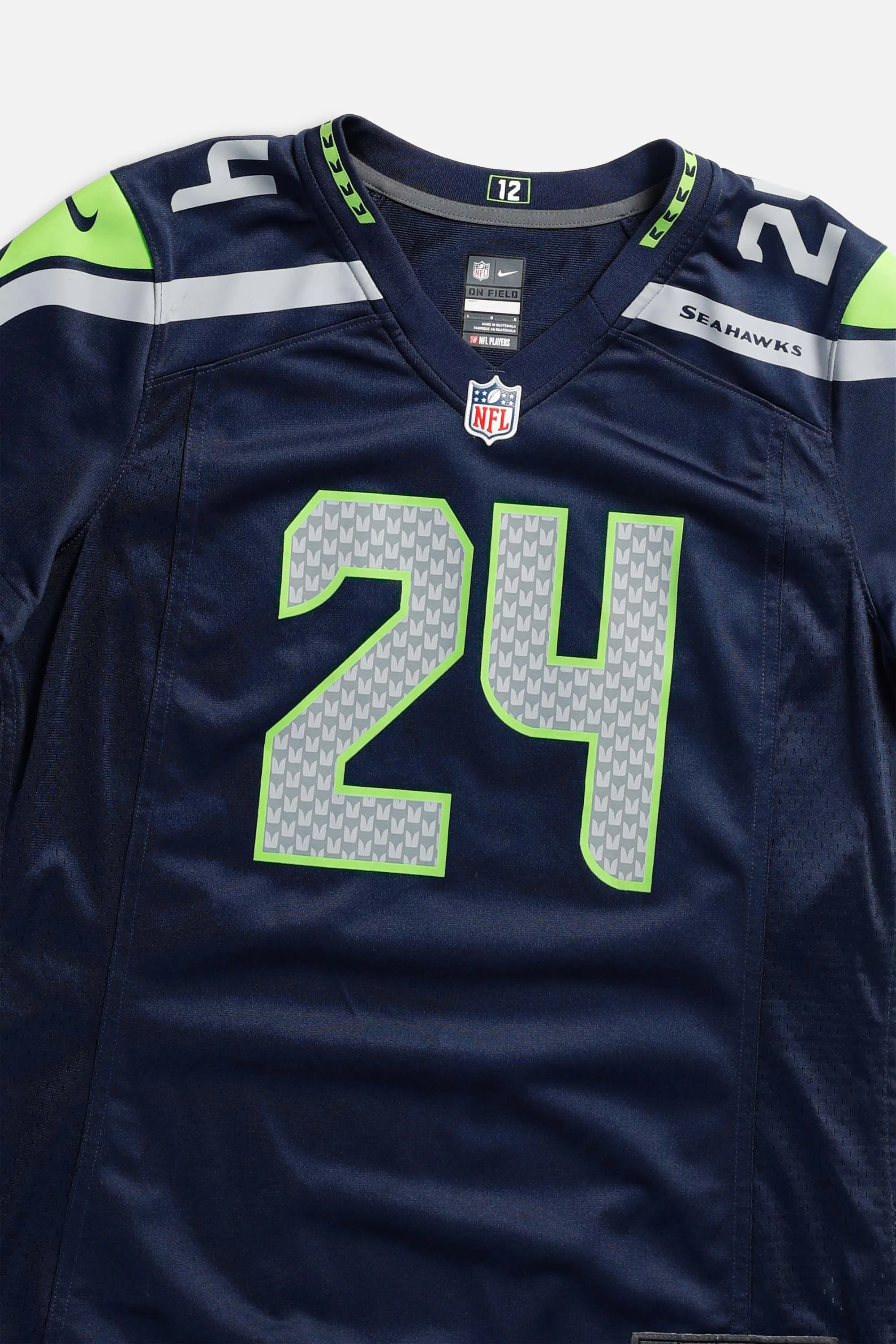 Vintage Seattle Seahawks NFL Jersey - L Frankie