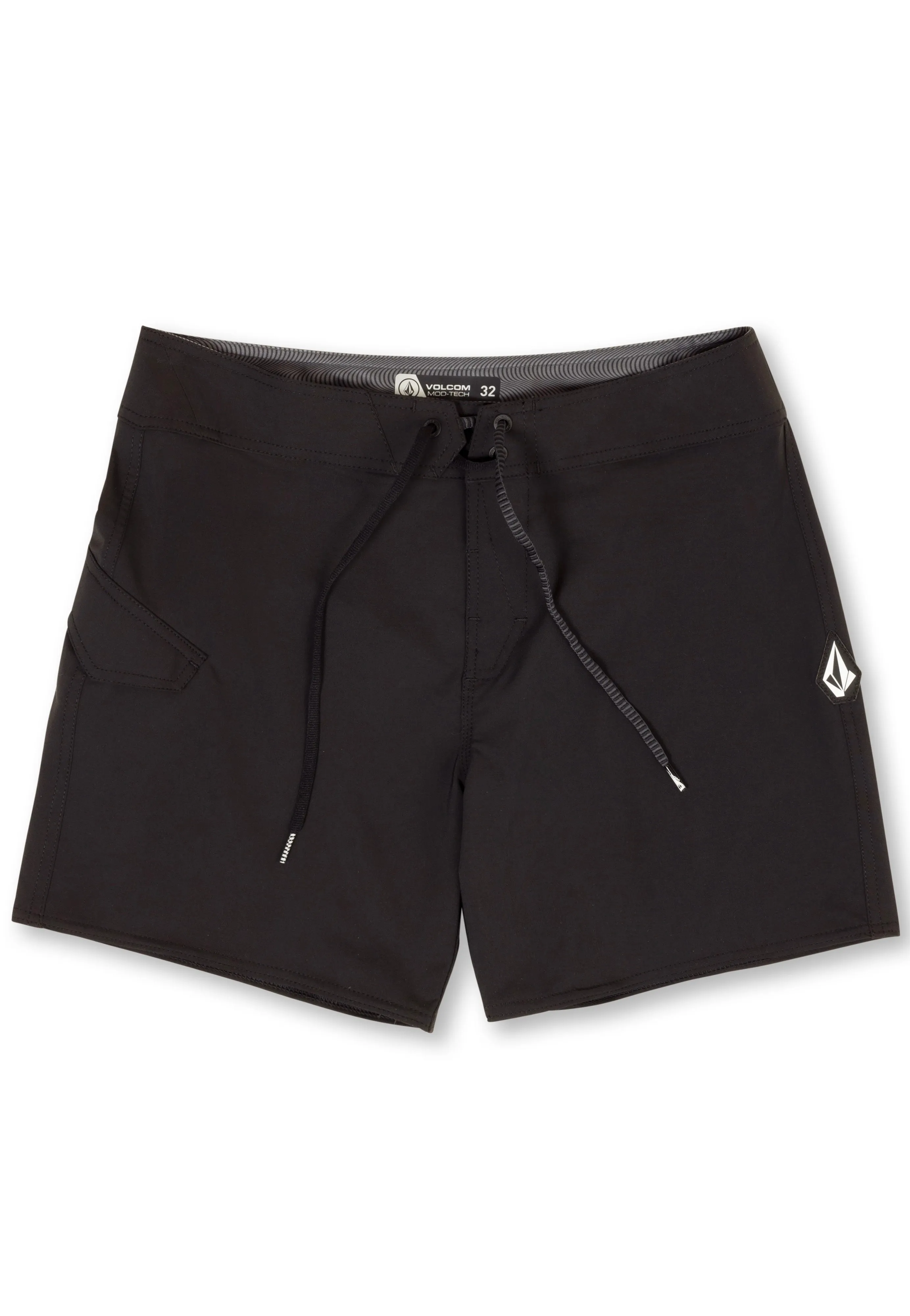 Volcom - Lido Solid Mod 16 Black - Board Shorts