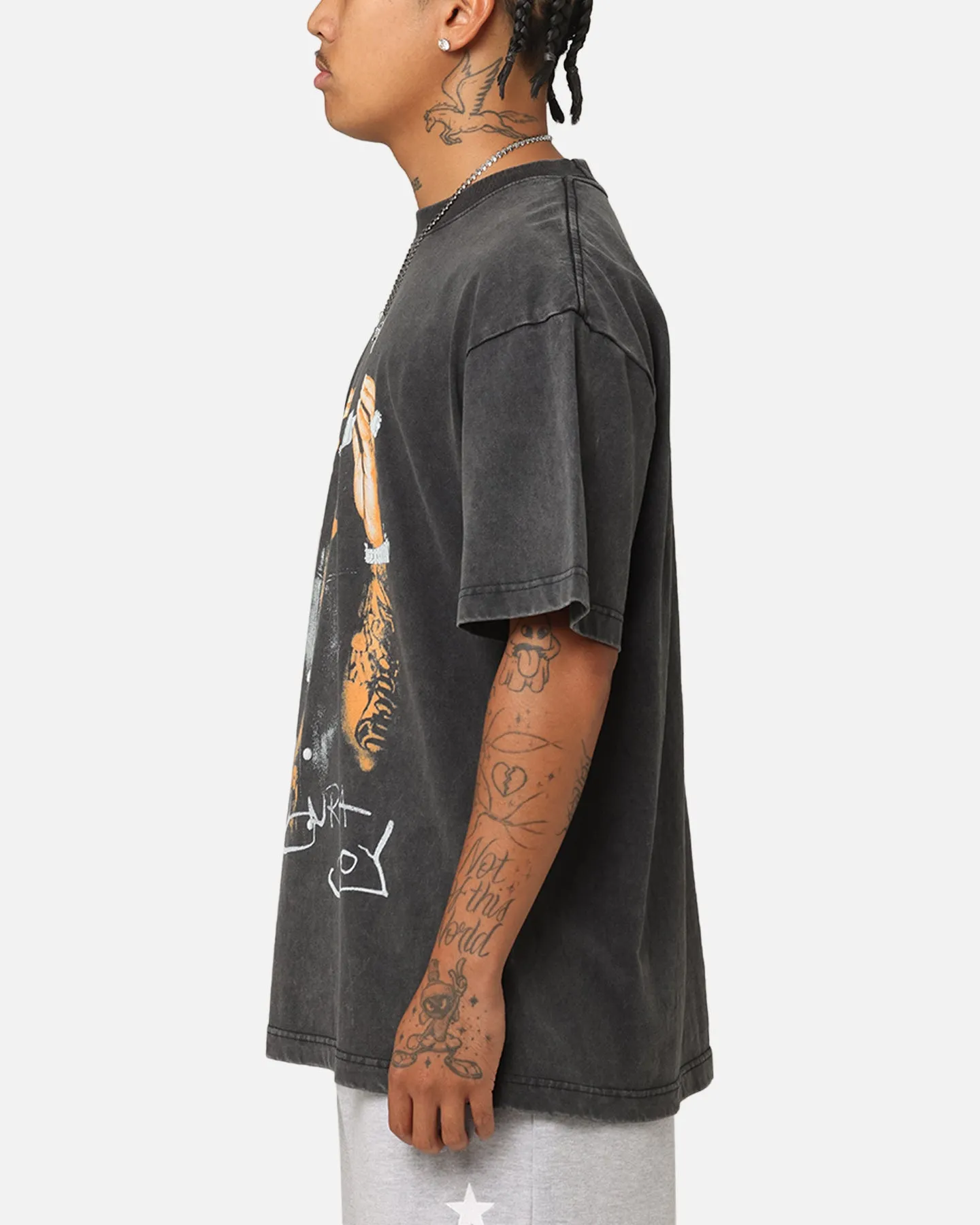 Warner Music Burna Boy T-Shirt Black