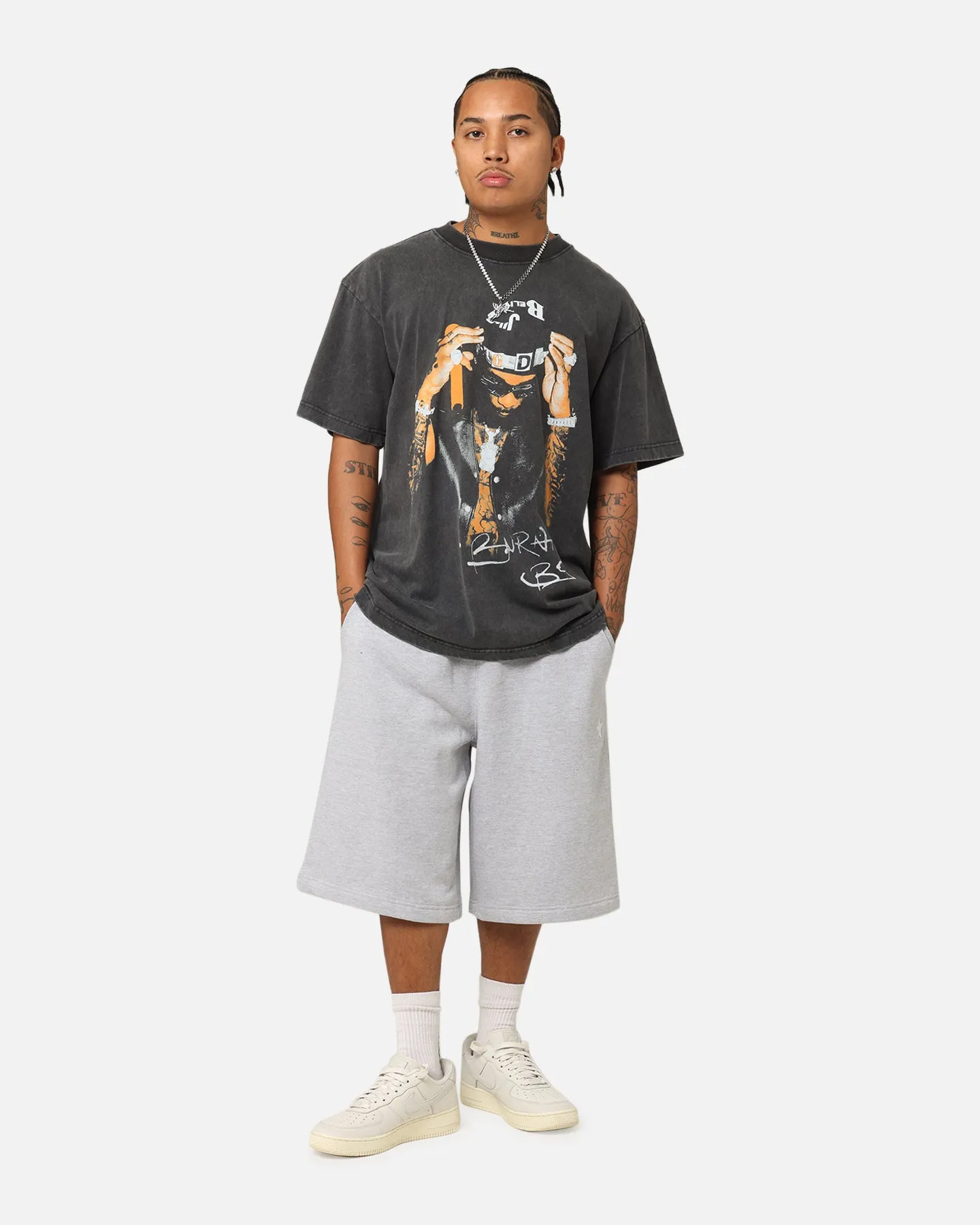 Warner Music Burna Boy T-Shirt Black