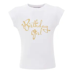 White Birthday Girl T-Shirt