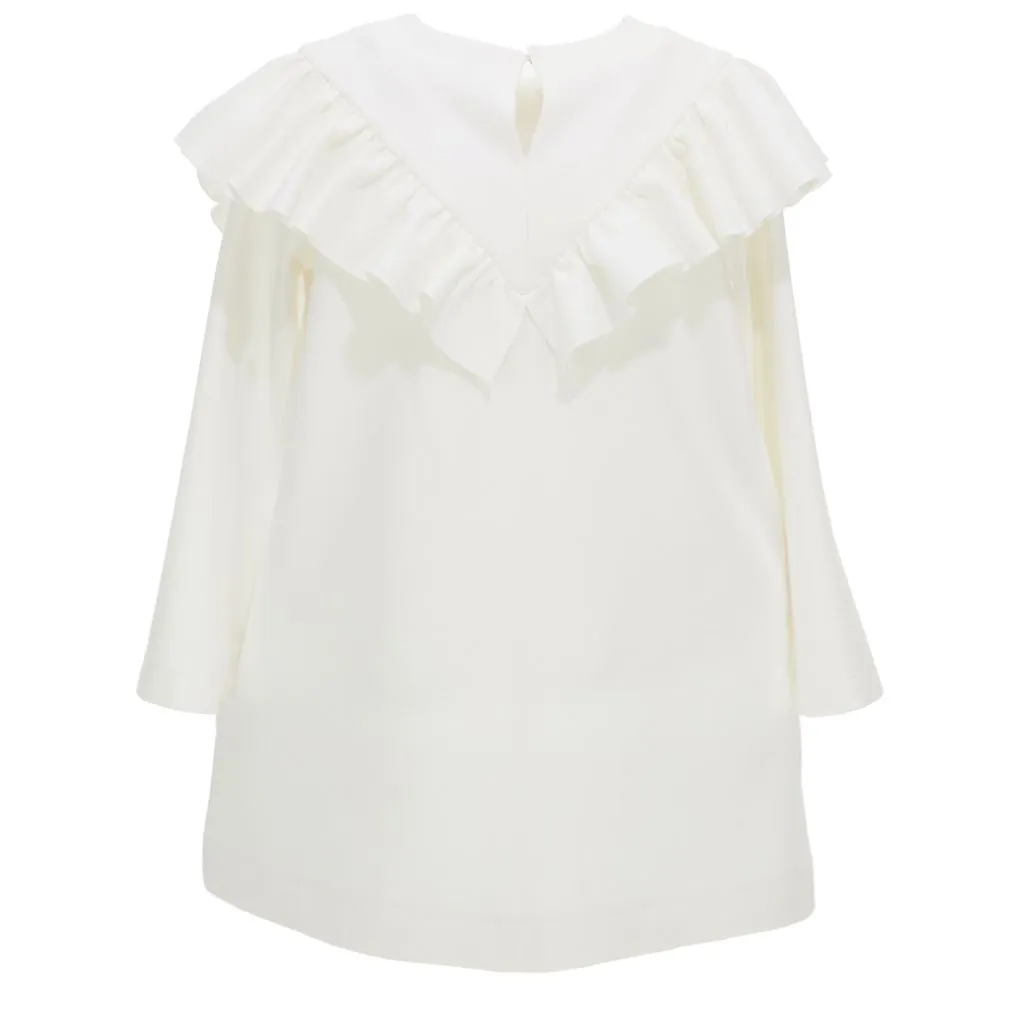 White Chipmunks Hug Dress