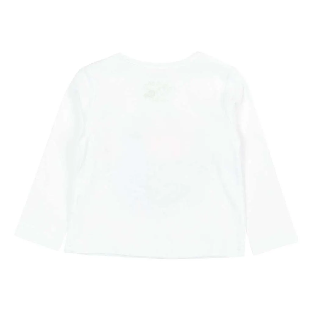 White Knit T-Shirt