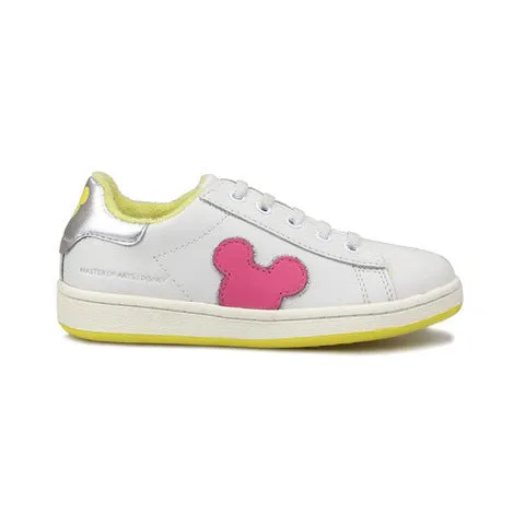 White Lemon Mickey Sneakers
