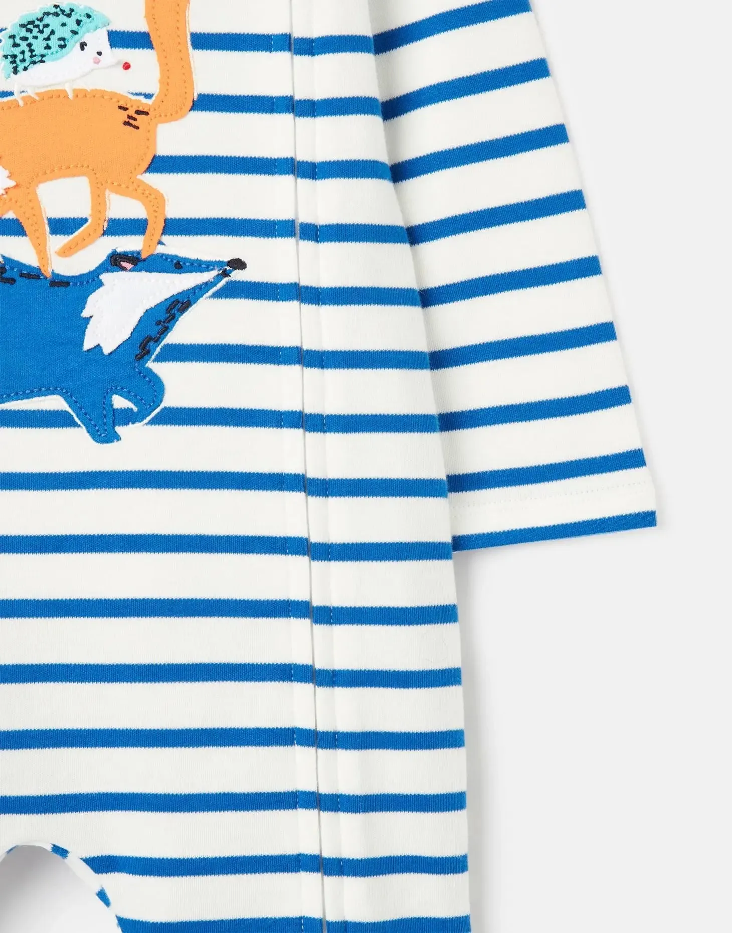 Winfield Organically Grown Cotton Artwork Romper | Joules