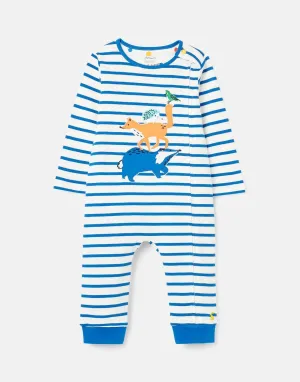 Winfield Organically Grown Cotton Artwork Romper | Joules