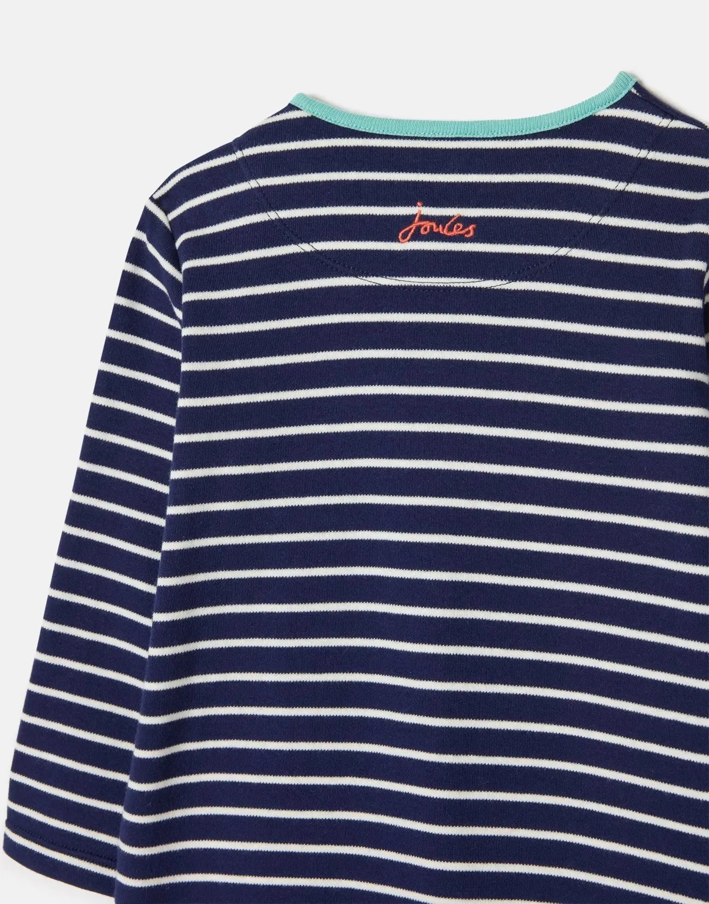 Winfield Organically Grown Cotton Artwork Romper - Navy | Joules