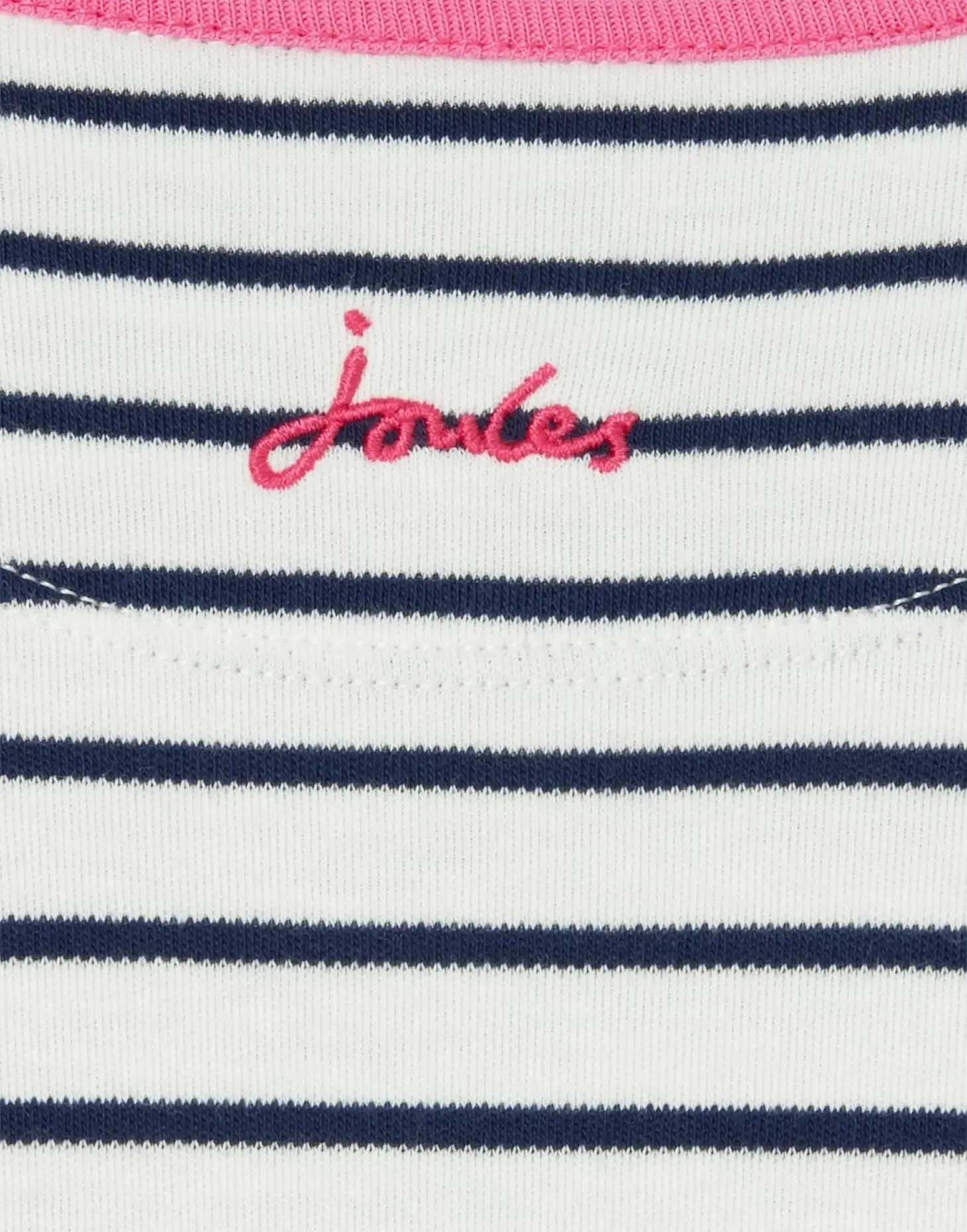 Winfield Organically Grown Cotton Artwork Romper - Stripe | Joules