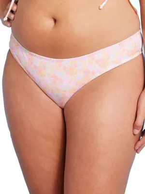 Women's Floral Printed Bikini Bottom,Multi