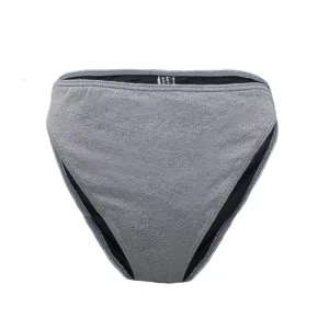 Women's Glitter High Leg Bikini Bottom,Silver