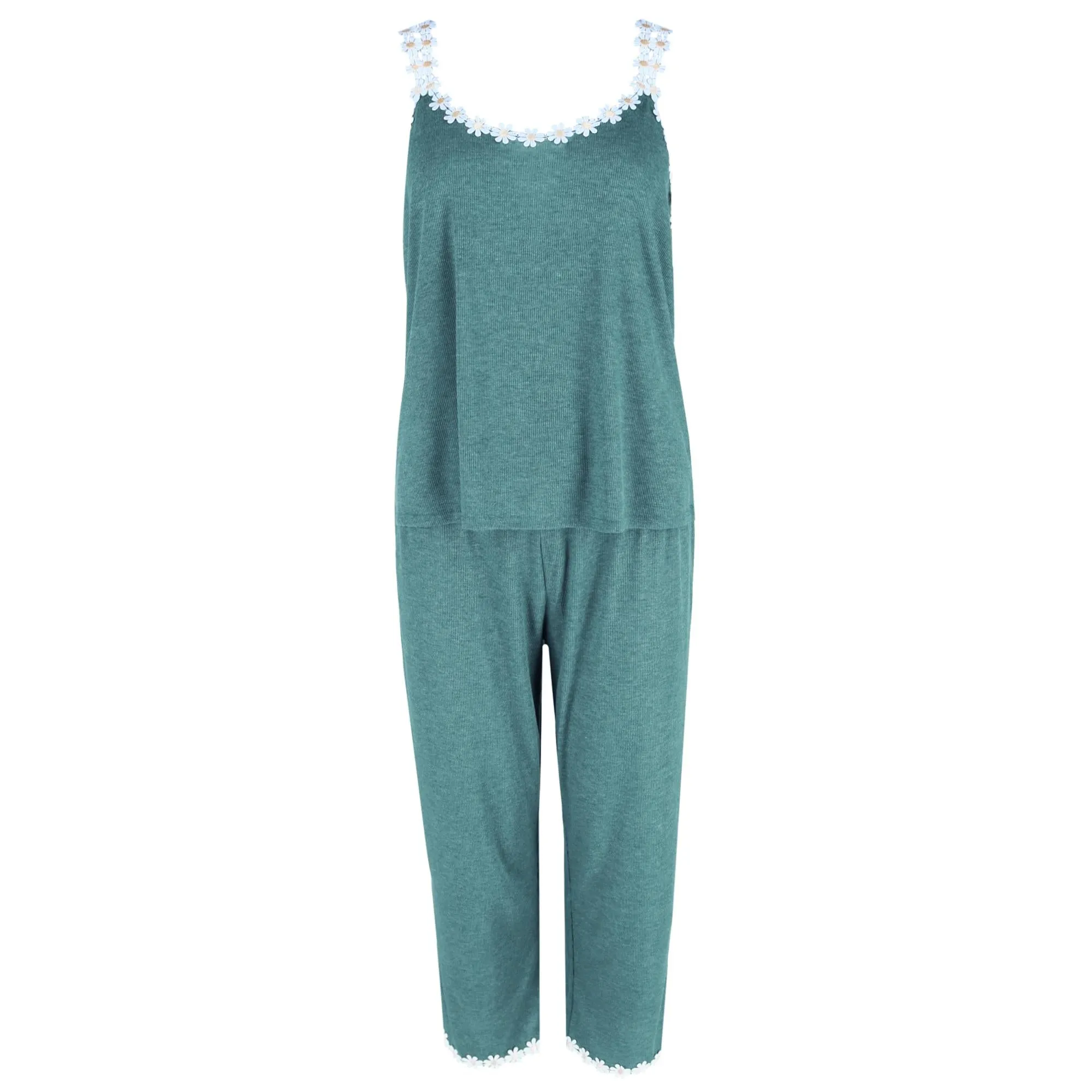 Women's Tank Top and Capri Pajama Set