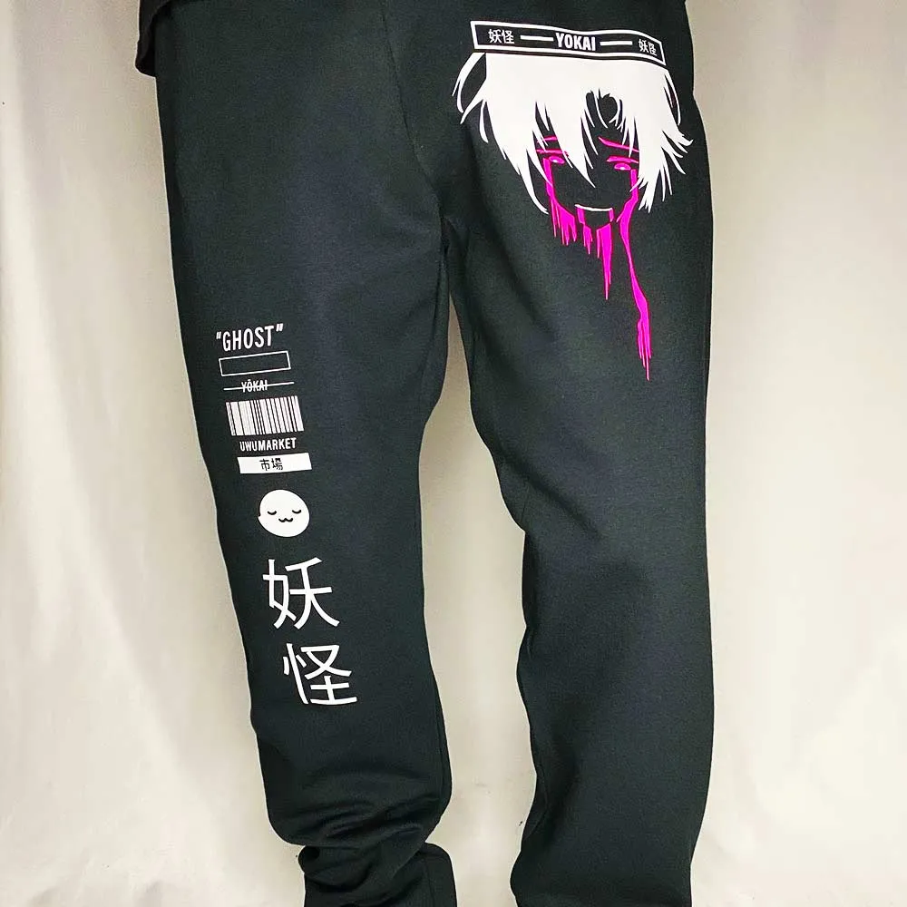 Ykai Restless Ghost Anime Sweatpants