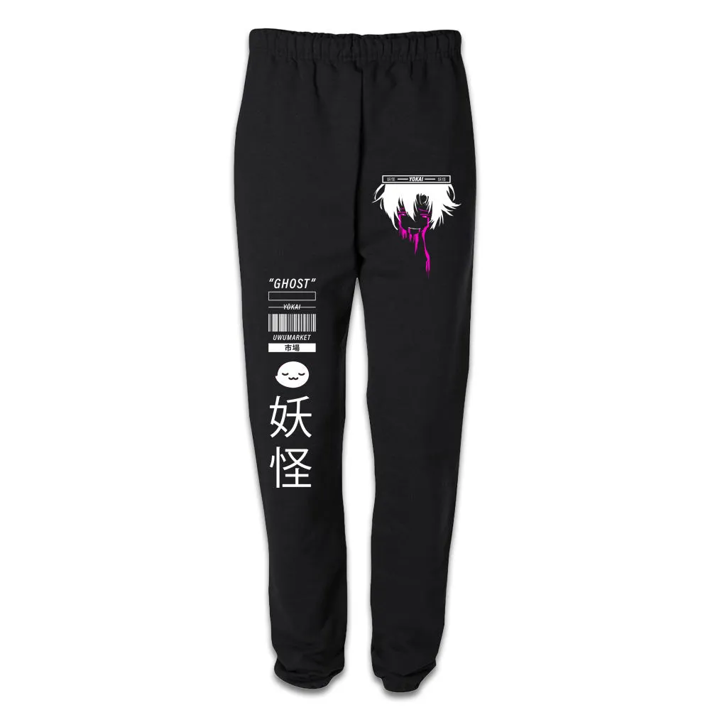 Ykai Restless Ghost Anime Sweatpants