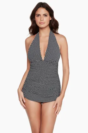 Yvonne Swim Dress in Lichenstein