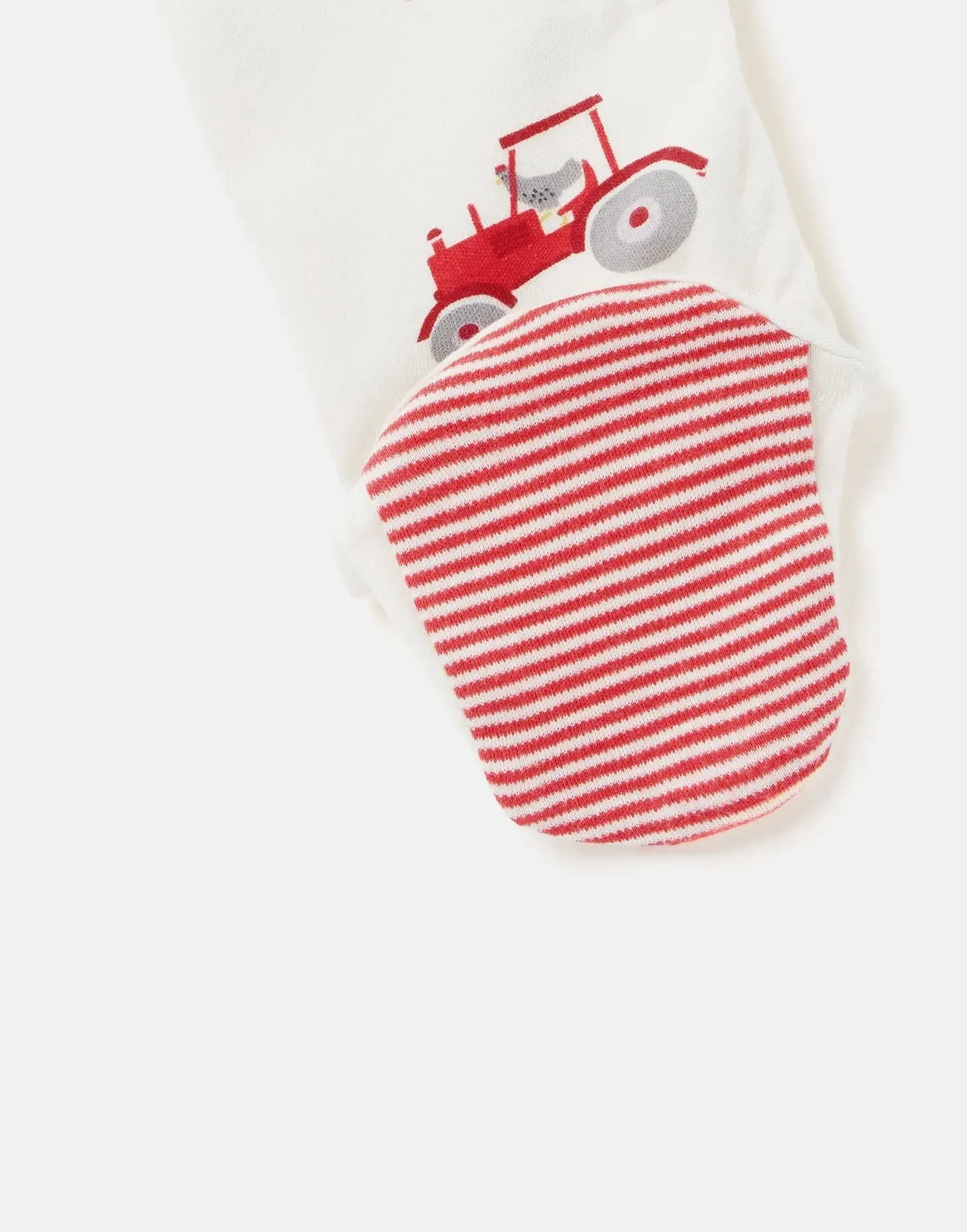 Ziggy Organically Grown Cotton Printed Babygrow | Joules