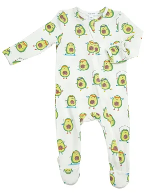 Zipper Footie - Avocize | Angel Dear
