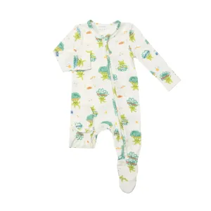 Zipper Footie - Broccoli Party | Angel Dear
