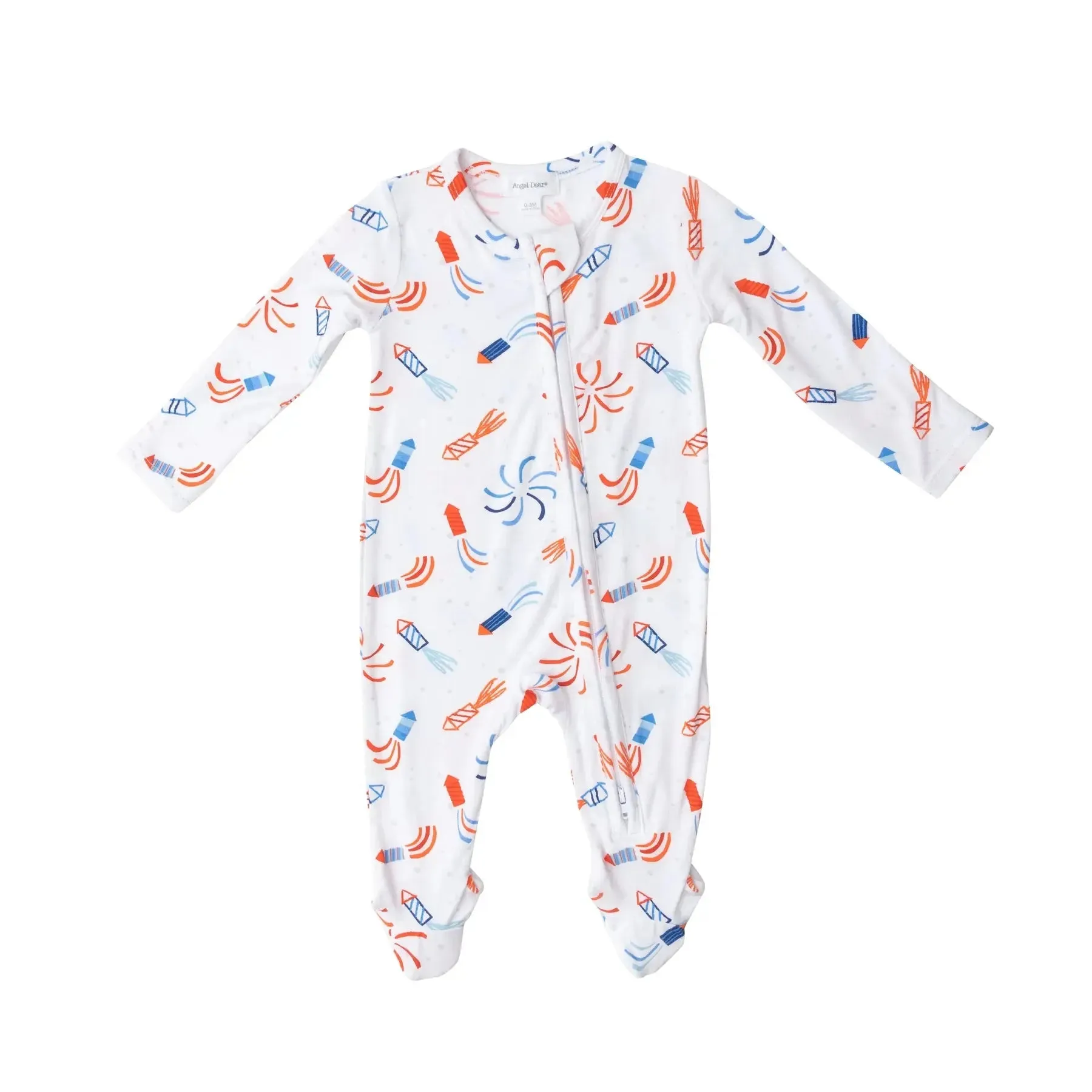Zipper Footie - Firecrackers | Angel Dear