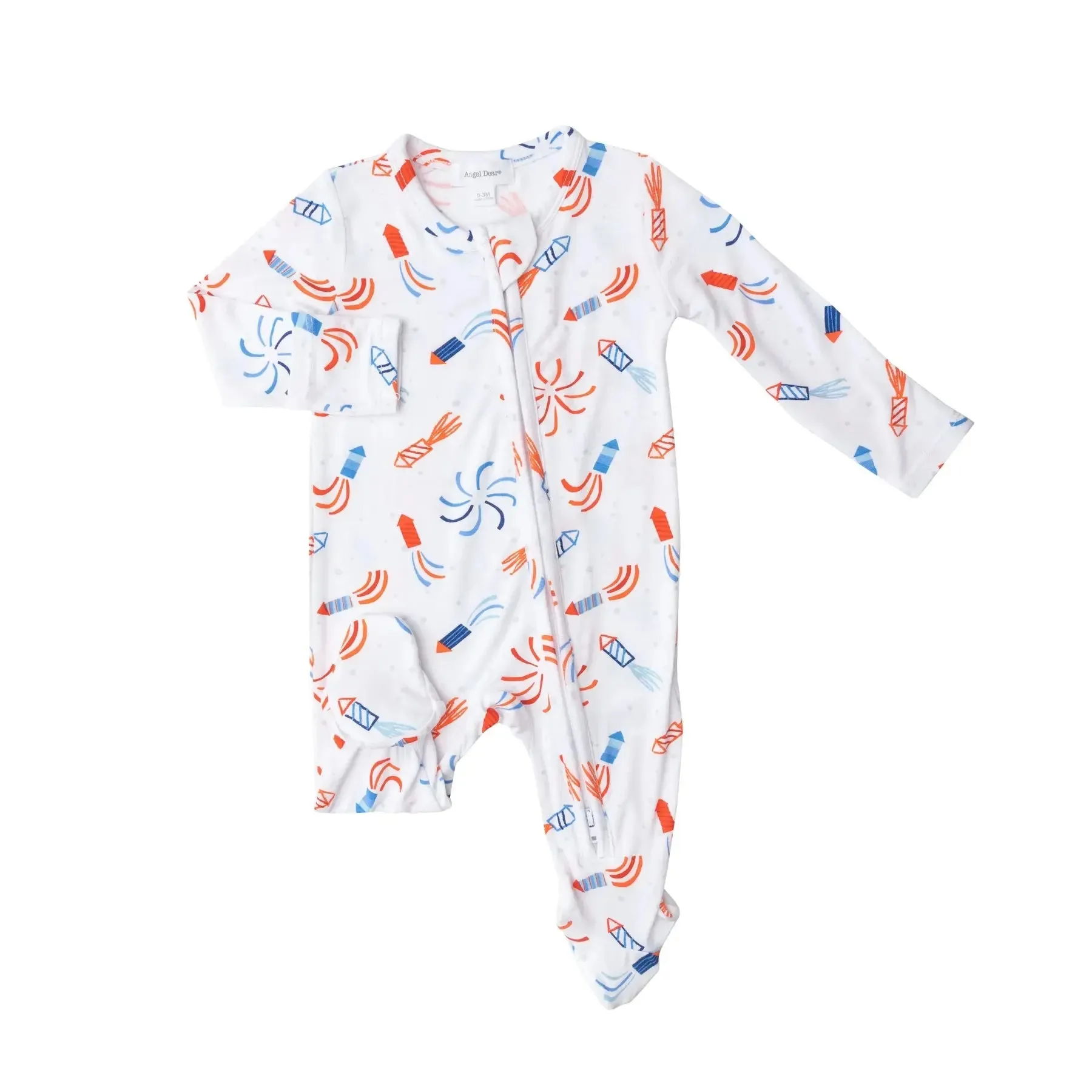 Zipper Footie - Firecrackers | Angel Dear